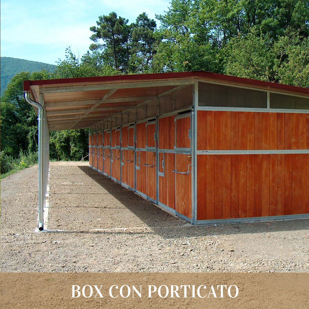 box con porticato
